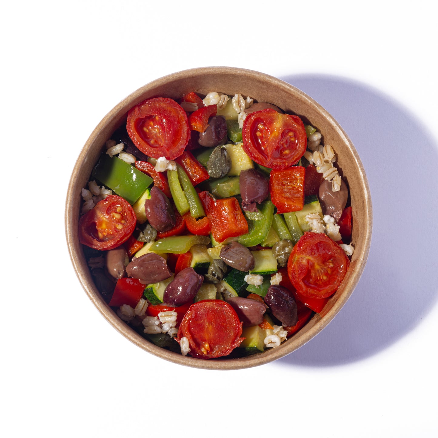 Verdure verdi e rosse